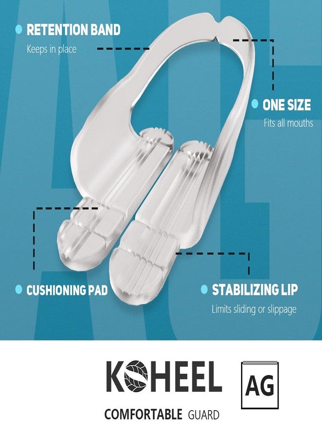 KOHEEL No-Boiling Adjustable Guard, Thin & Comfortable, One Size Fits All Mouth Guard, 12 Count - Image 2