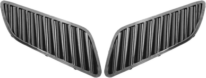 Engine Hood Vent Louvers Air Scoop Bonnet Vent Cover Compatible with E90 E91 E92 E93 F30 F80 E46 M3 Air Intake Cover Glossy Black(Black-M3 Style) - Image 3
