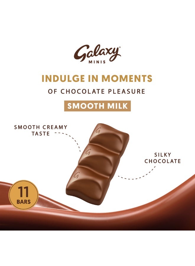 Galaxy Smooth Milk Minis Chocolate 137.5g - Image 2