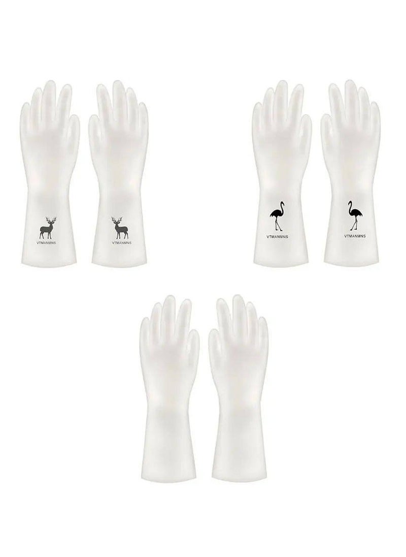 Generic Waterproof Kitchen Dish Washing Gloves Firm Grip, Effective and Reliable for Easy Cleaning, Kitchen Utensil Washing Gloves Diffrent sizes  - Image 2