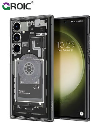 Case for Samsung Galaxy S24 Plus 6.6 Inch with Anti-drop Circuit Board Pattern, Compatible with MagSafe, Technology Magnetic Ring Phone Case compatible with MagSafe Shockproof Phone Cover - pzsku/Z2EBF1F6CEAAF164ECB4DZ/45/_/1705895219/9c6bcd30-9063-46d4-b46c-8e75c1d113a2