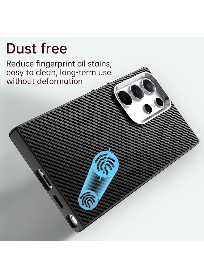 S-TOP Case For Samsung Galaxy S23 Ultra 5G Carbon Fiber Series IMD Phone Case - Image 4