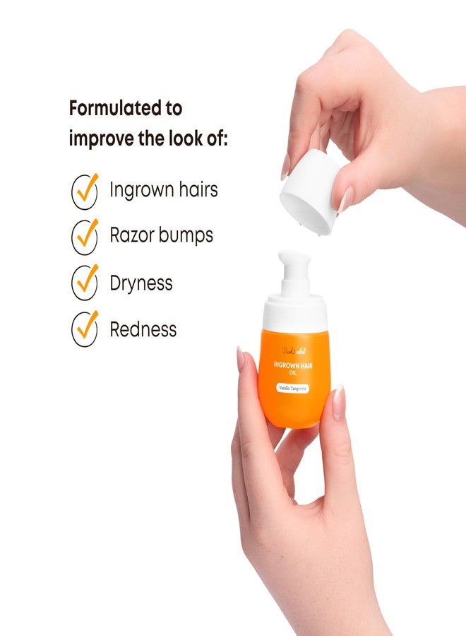 Bushbalm Ingrown Hair Oil - Helps Reduce, Repair Skin from Ingrown Hairs, Razor Bumps & Underarm Bumps - Soothe Skin from Post Shave Itchiness 30 ml - Vanilla Tangerine Oil - Formerly Sweet Escape - Image 2