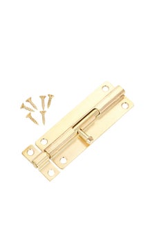 LAWAZIM 3-Piece Door Matt Latch - 6inch - Gold  - Image 2
