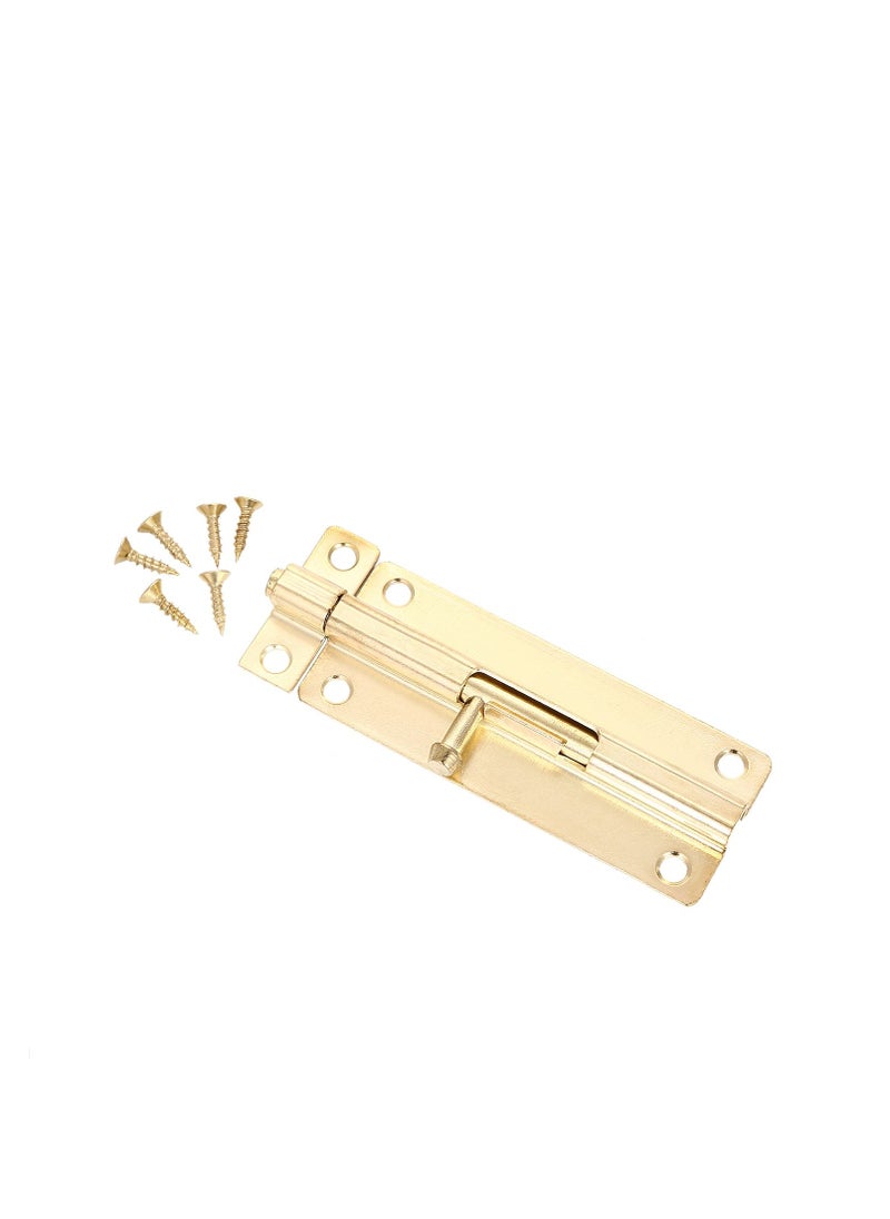 LAWAZIM 3-Piece Door Matt Latch - 6inch - Gold  - Image 3