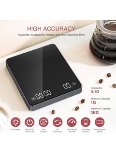DIYANOO 12 Pieces V60 Coffee Maker Set - Includes Coffee Grinder, Coffee Server, Coffee Bean Dosing Cup with Spray, 600ml coffee kettle,glass drip funnle,electronic scale and 2 Cups  - Image 4