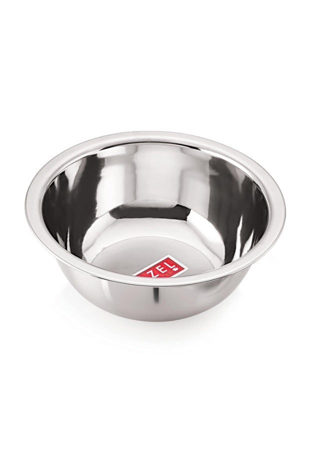 HAZEL Stainless Steel Mixing Bowl | Mixing Bowl for Cake Batter | Kitchen and Baking Accessories Items, Set of 2, 1500 ML, 2730 ML - Image 2