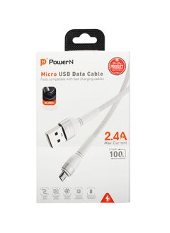 POWER N Power N - USB to Type C fabric cut-resistant cable - 60 Watts - fast charging 