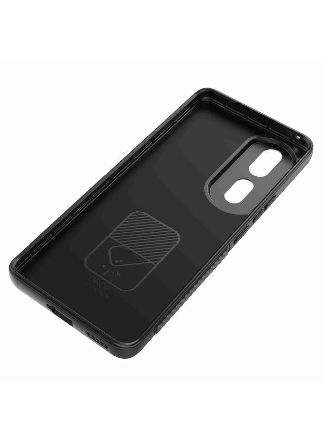 اس-توب جراب لهاتف Honor 80 Pro 5G مصنوع من مادة TPU ذات ملمس مموج مع غشاء عدسة - Image 5