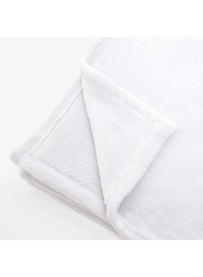 Anna Plaid Pattern Soft Flannel Home Throw Blanket - Image 3