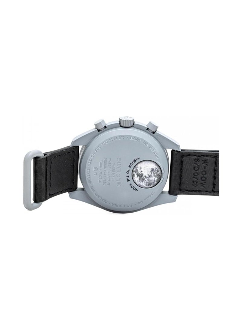 Swatch - Omega x Swatch Moon Swatch Mission to The Moon Speedmaster Black - New, SO33M100 - Image 1