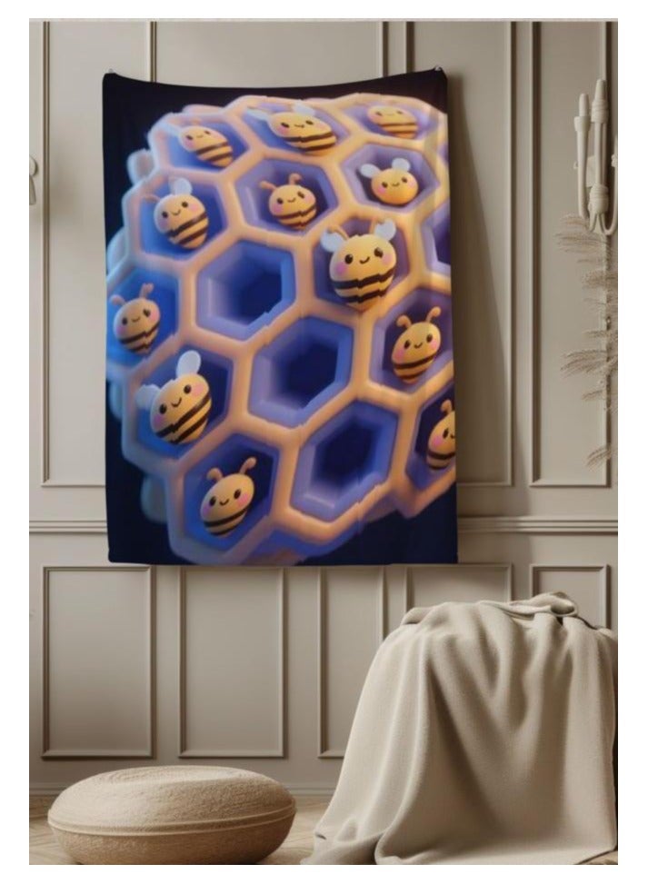 general Children's or student cartoon flannel thin blanket (warm and comfortable, suitable for sleep, games) 100cm*150cm - 688 - Image 1