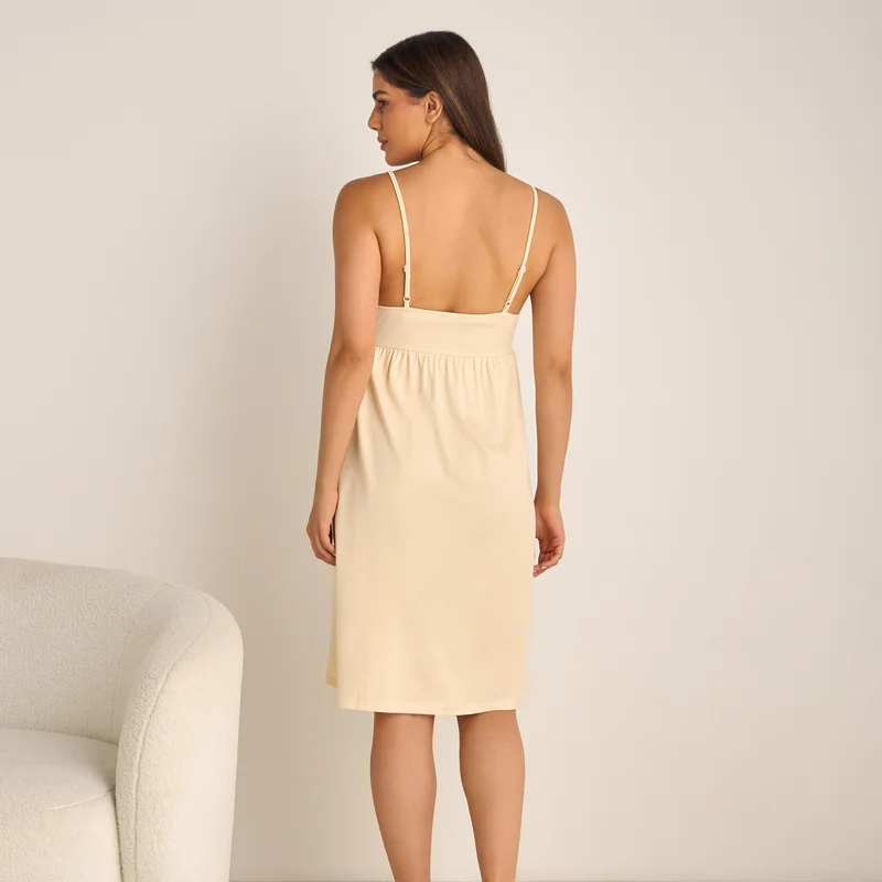 Splash FAV Maternity Slip Dress with Adjustable Straps