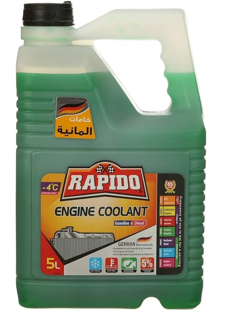 Rapido Rapido coolant green 5L 