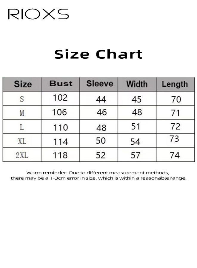 RIOXS Women's 3/4 Length V Neck Polo Shirts, Trendy Loose Fit Collared Sweatshirt for Ladies, Business Casual Pullover Blouse, Flowy Tunic Blouses, Comfortable Lightweight Winter Fall Outfits for Office, Party, School, Running, Sport, Gym and More, Blue - Image 5