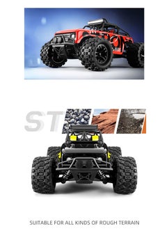 هارفستوي شاحنة تعمل بالريموت كنترول 4WD بمقياس 1:18 على الطرق الوعرة، سيارة سباق سريعة 40 كم/ساعة، 2.4 جيجا هرتز RC مركبة روك كرولر للأطفال  - Image 5
