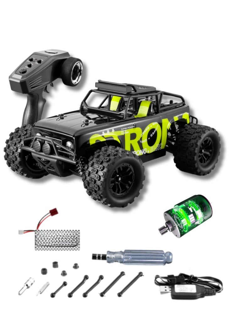 Harvestoy 1:18 Scale Off Road RC Truck 4WD Remote Control Truck, 40KM/H Fast Racing Car, 2.4Ghz RC Vehicle Rock Crawler for Kids  - Image 1