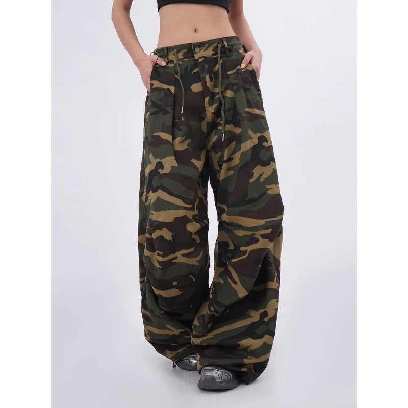 Unisex Classic Denim Jeans Loose Fit Daily Outdoor Wear - Image 2