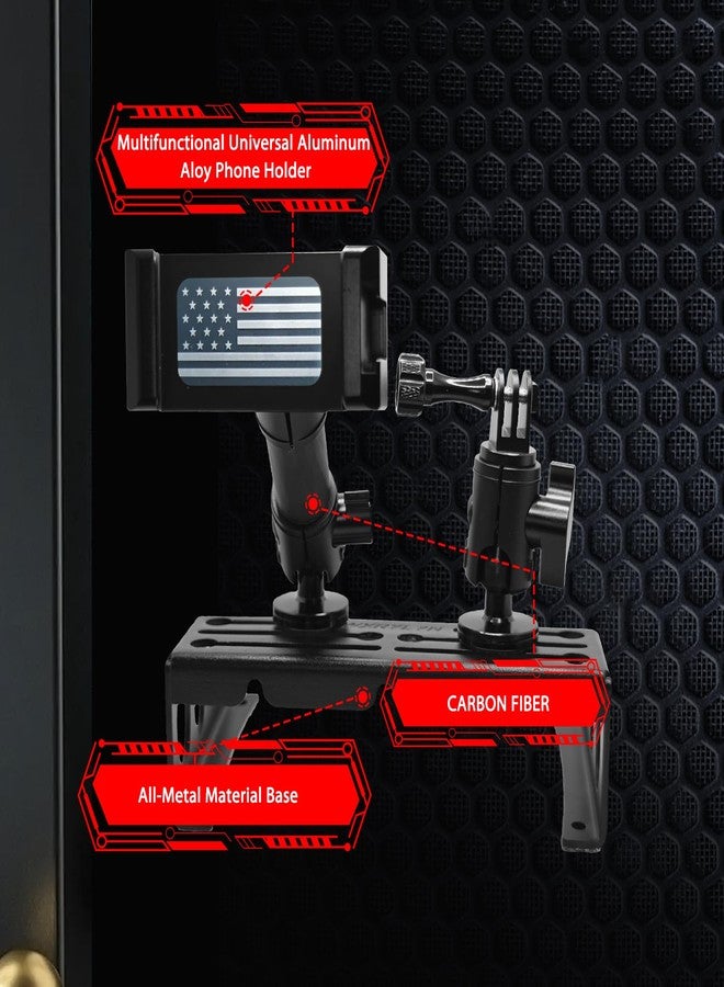 WXRYLYN 2Ways 2022 F250 Metal Dash Platform Phone Mount for 2015-2020 F150, 2017-2022 F250/F350 Super Duty Cell Phone Holder - Image 3