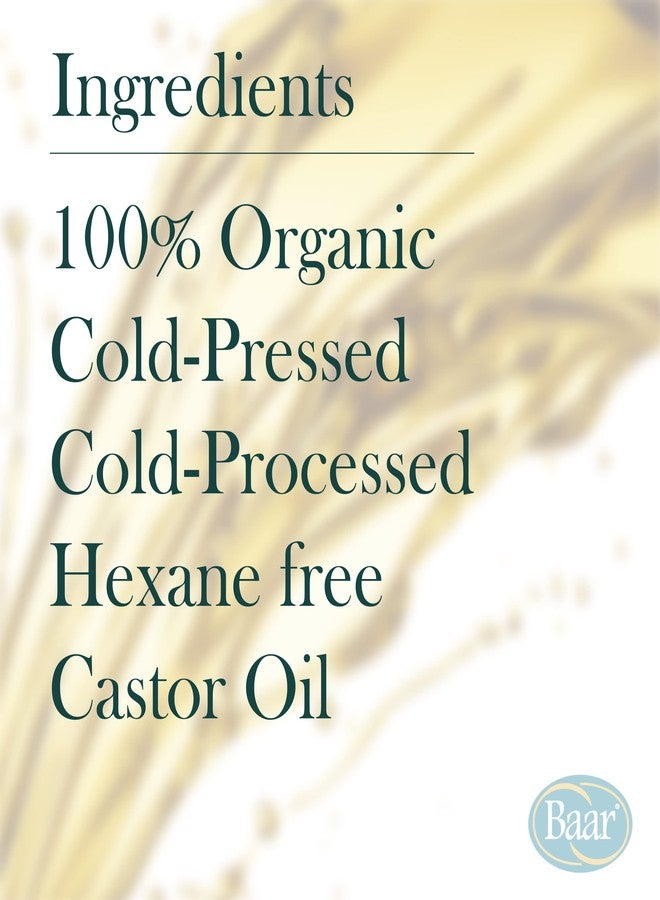 Baar Palma Christos, Organic Castor Oil, 8 oz - Image 2