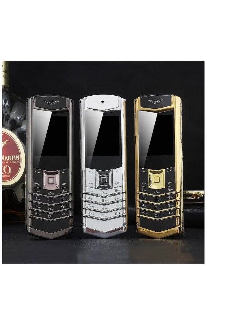 Hope Classic Leather Mini Mobile – Unlocked GSM Keypad Phone for Seniors - Image 1