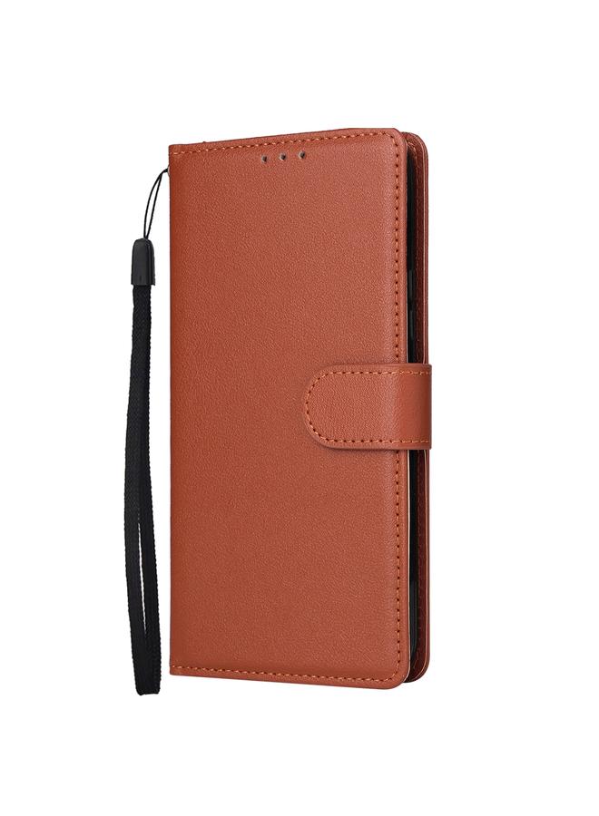 S-TOP Case For Samsung Galaxy S24 5G 3-Card Slots Multifunctional Leather Phone Case - Image 2
