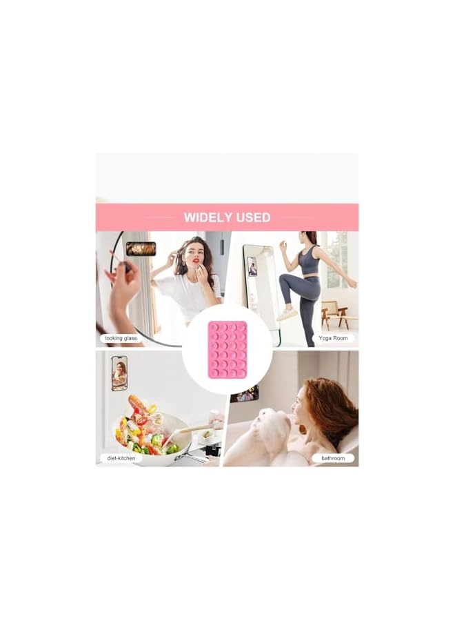 S-TOP Phone Holder Silicone Suction–Hands-Free Adhesive Stand with Strong Suction Cups for Phones, Perfect for Selfies, Videos, and Secure Mounting on Mirrors–Versatile and Reliable Sticky Grip(purple) - Image 3