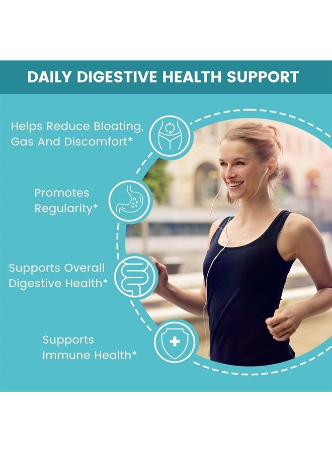 Zentastic Probiotics & Prebiotics Supplement - 50 Billion CFU - for Men & Women's Immune & Digestive Health - 16 Strains - Shelf Stable - 60 Delayed Release Veggie Capsules - Image 5