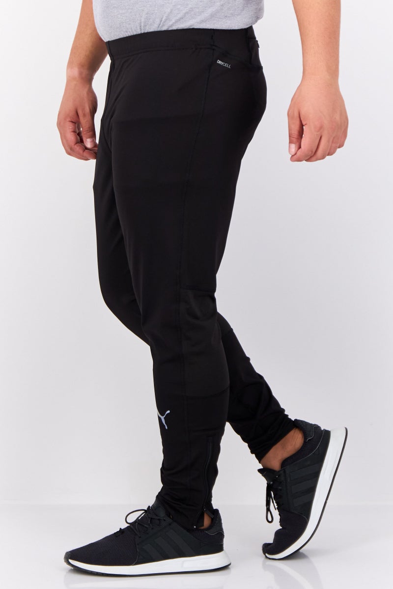 PUMA Men Tight Fit Pull-On Running Long Tight, Black  - Image 2