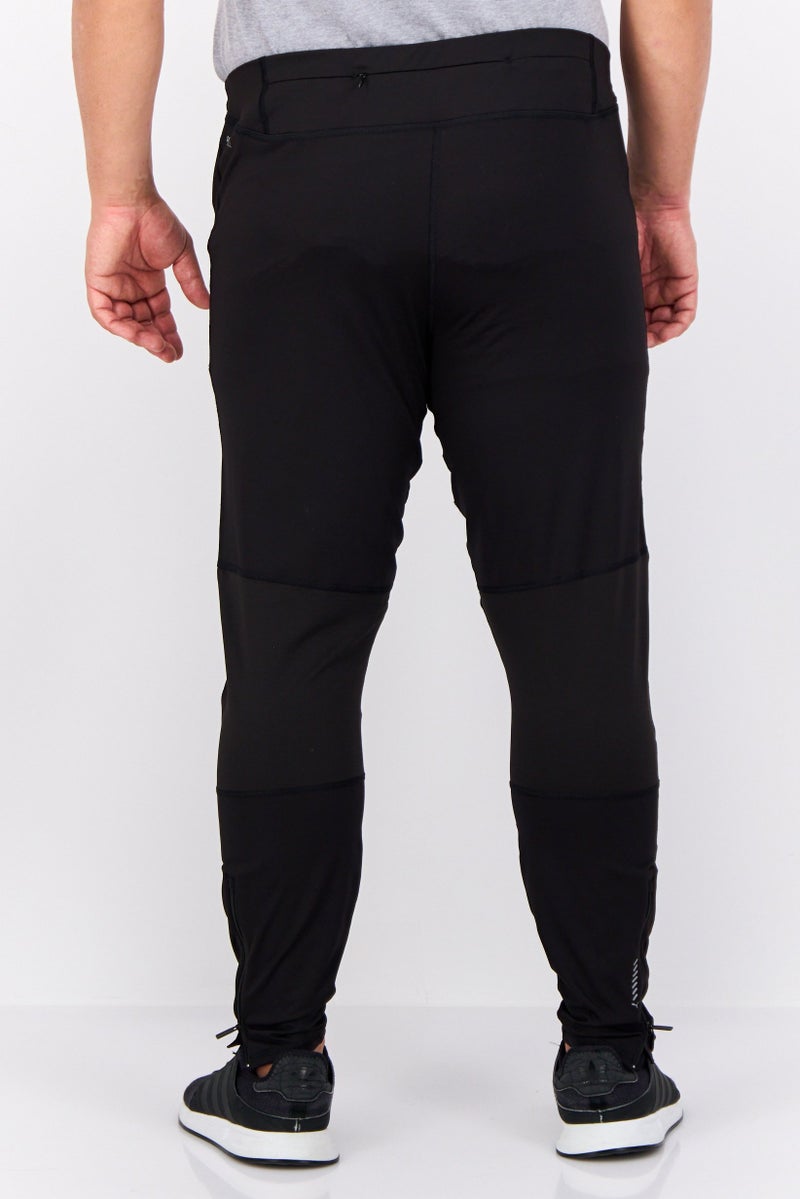 PUMA Men Tight Fit Pull-On Running Long Tight, Black  - Image 3