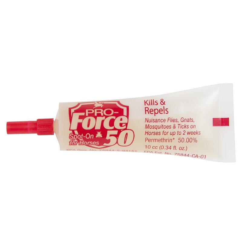 Manna Pro Pro-Force 50 Spot-On Fly Control for Horses, 6 Count - Image 2