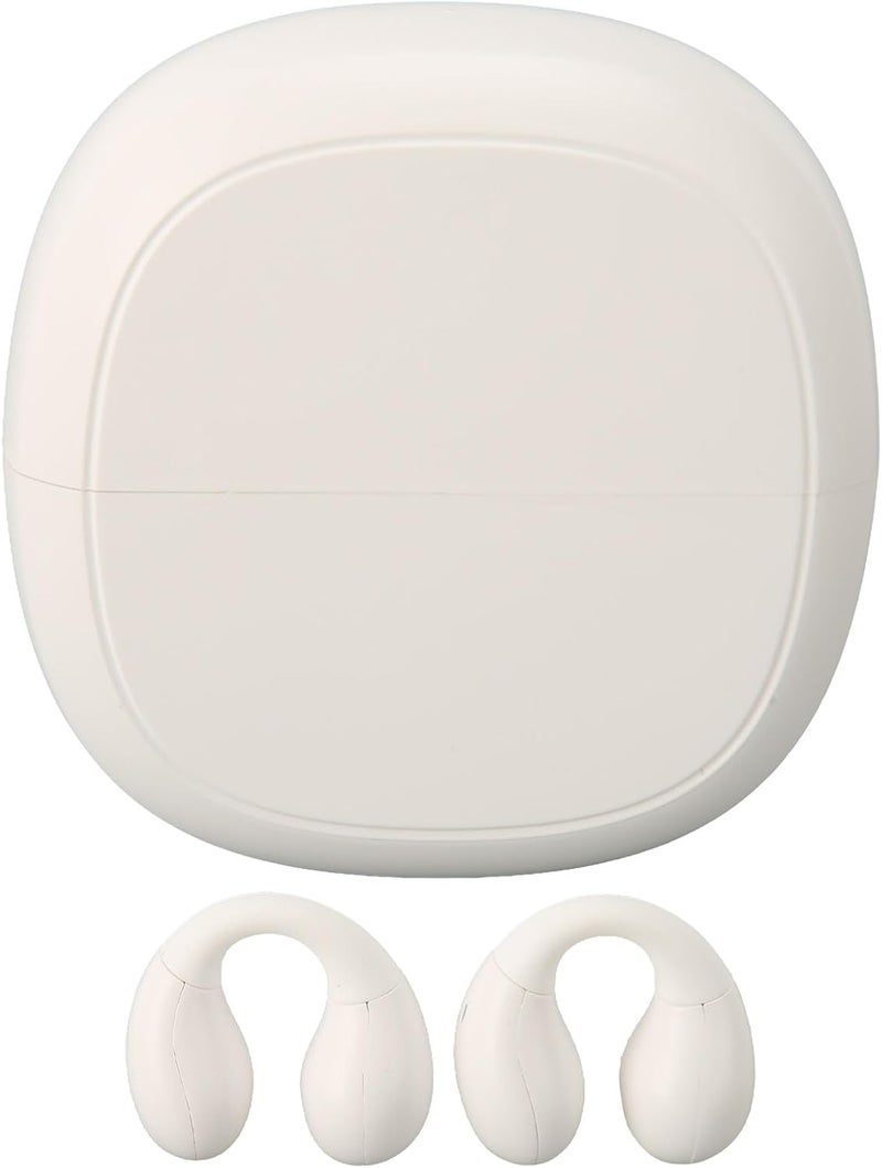 klarako Premium Translator Earbuds Experience Seamless Translation Software for Unrivaled 5.3 Calls Enjoy Music Crystal Clear Headphones Feature Top Notch Noise (White) - Image 1