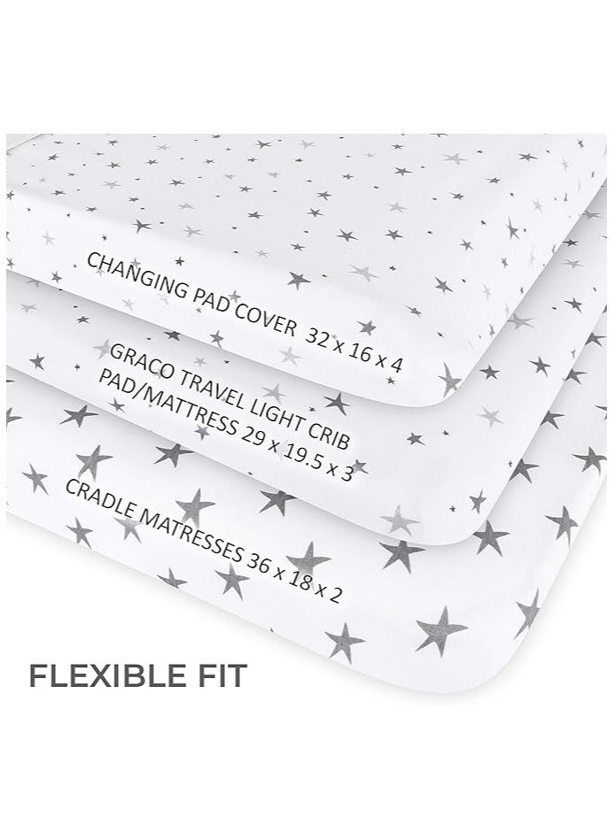 Moro Moro - Waterproof diaper changing stand Sheets – Pack of 2 - Image 1