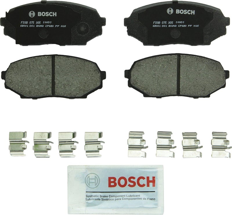 BOSCH BP525 QuietCast Premium Semi-Metallic Disc Brake Pad Set for Mazda Miata - Front