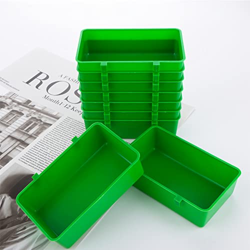 DQITJ 18 Pcs Bird Plastic Feeder, Seed Food Cage Hanging Food Bowl Feeding Dish for Poultry Pigeon Parrot Parakeet Budgie - Image 3