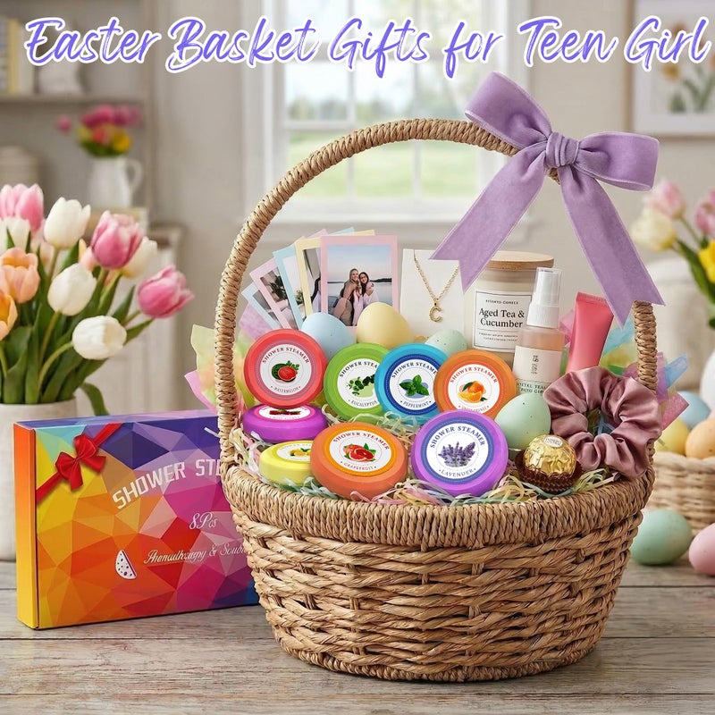 Sanyi Shower Steamers Aromatherapy - sanyi Birthday Gifts for Women, Teens Easter Basket Stuffers for Adults Girls, Shower Bombs with Natural Essential Oils Self Care - Image 3