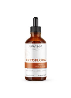 BIORAY BIORAY Professional CytoFlora - 4 fl oz - Probiotic Immunity Tonic - Improves Bowel & Gut Function - Non-GMO, Vegetarian, Gluten Free  - Image 1