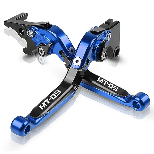 FREAXLL MT09SP MT07 Motocycle Brake and Clutch Levers Set for MT09 MT07 FZ07 20132021 MT 09 SP 20172021 Tracer 900 GT 20182020 Tenere 700 900 20192021 FAZER 600 20042010 BlueBlack - Image 1
