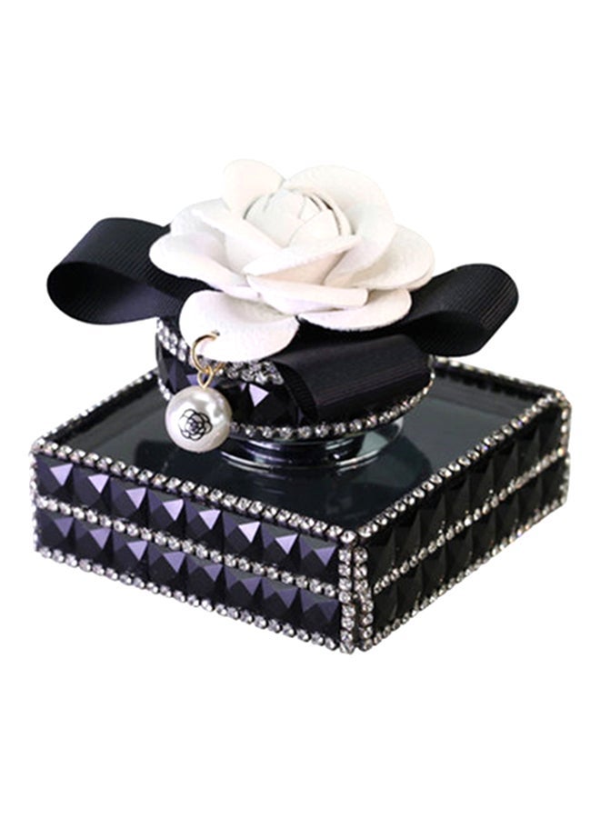 NIBEMINENT Crystal Flower Decor Perfume Bottle Air Freshener - Image 1