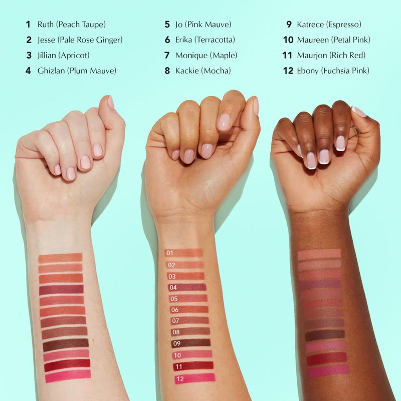 Thrive Causemetics Lip Filler Long-Wearing + Plumping Lip Liner, Shea Butter Hydrating Lip Plumper Retractable Lip Liner Pencil, Built In Sharpener, Vegan & Cruelty Free, Jo (Pink Mauve) - Image 5