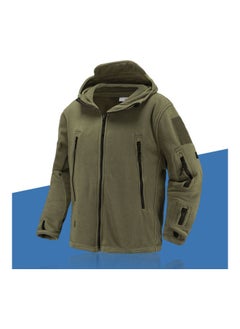 Fleece Warm Cold-Proof Coat Green