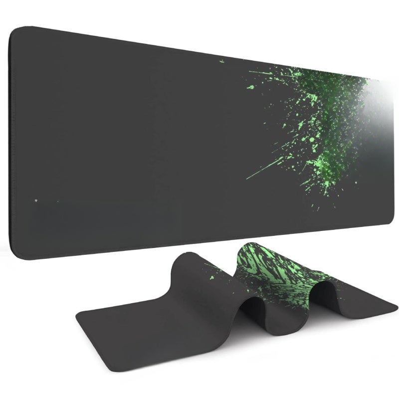 Extra Large Gaming Mousepad Wear-Resistant Durable Pad - Waterproof Stain-Resistant Surface Anti-Slip Base for Office Accessory Desktop Aesthetics - Image 1