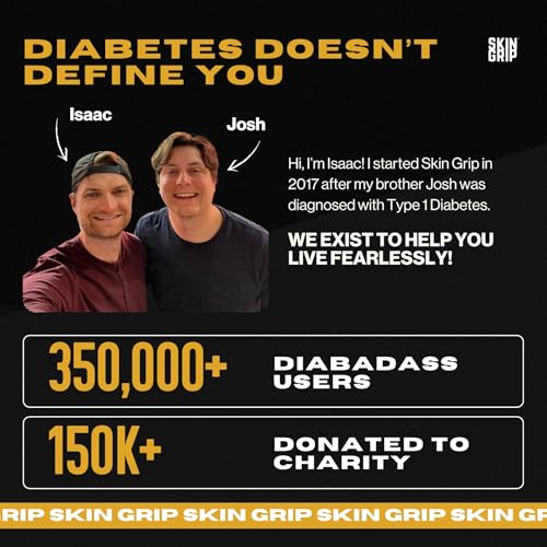 Skin Grip Freestyle Libre 2 & Lingo Sensors Cover – Compatible with Infusion Sets, Waterproof Adhesive Tape, Covers w/Cutout (Not for Libre3), Lasts 10-15 Days, CGM Sensor Patches, Pink - Image 5