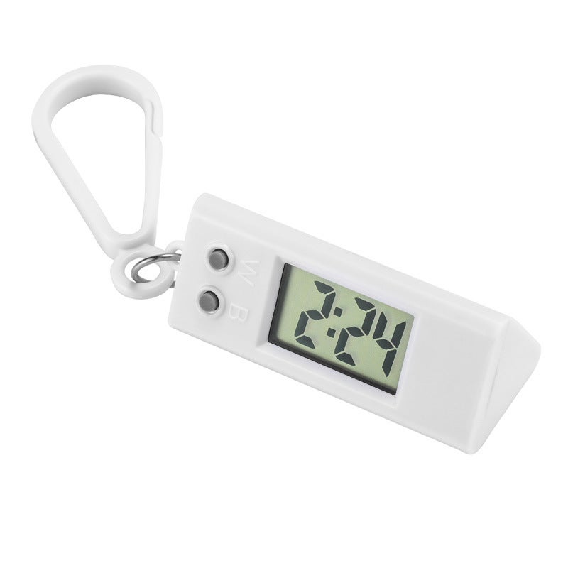 Wholesale and primary school students examination special table male and female small hanging table creative triangle portable electronic watch pocket watchHanging table rectangle-White Hanging table rectangle-White 