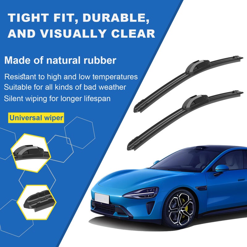 SIMPWIBLD 2 Factory Wiper Blades Replacement For 2016-2018 Nissan Altima/2015-2021 Nissan Maxima Original Equipment Windshield Wiper Blades Set 28"+16" (Set of 2) U/J HOOK - Image 4