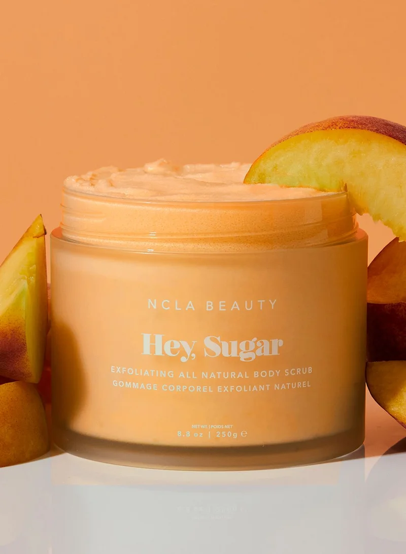 NCLA Hey Sugar All Natural Body Scrub - Peach