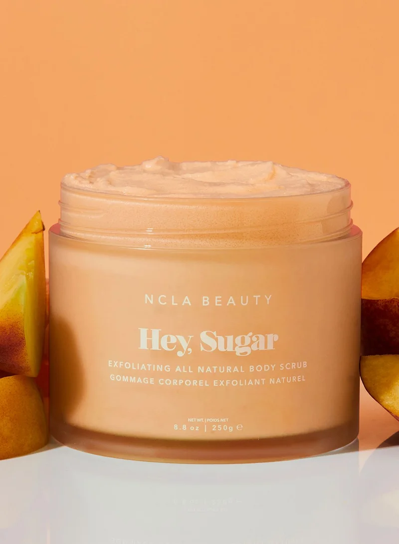 NCLA Hey Sugar All Natural Body Scrub - Peach