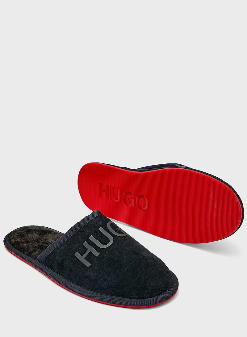 HUGO Lgoo Bedroom Slippers