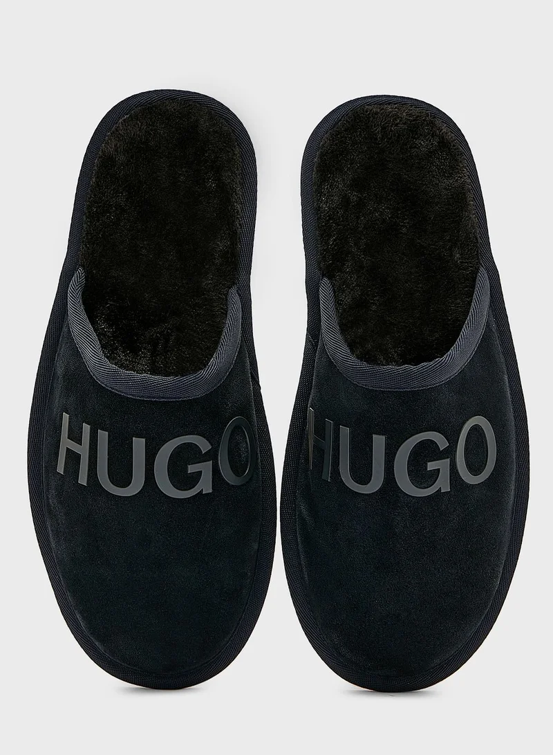 HUGO Lgoo Bedroom Slippers