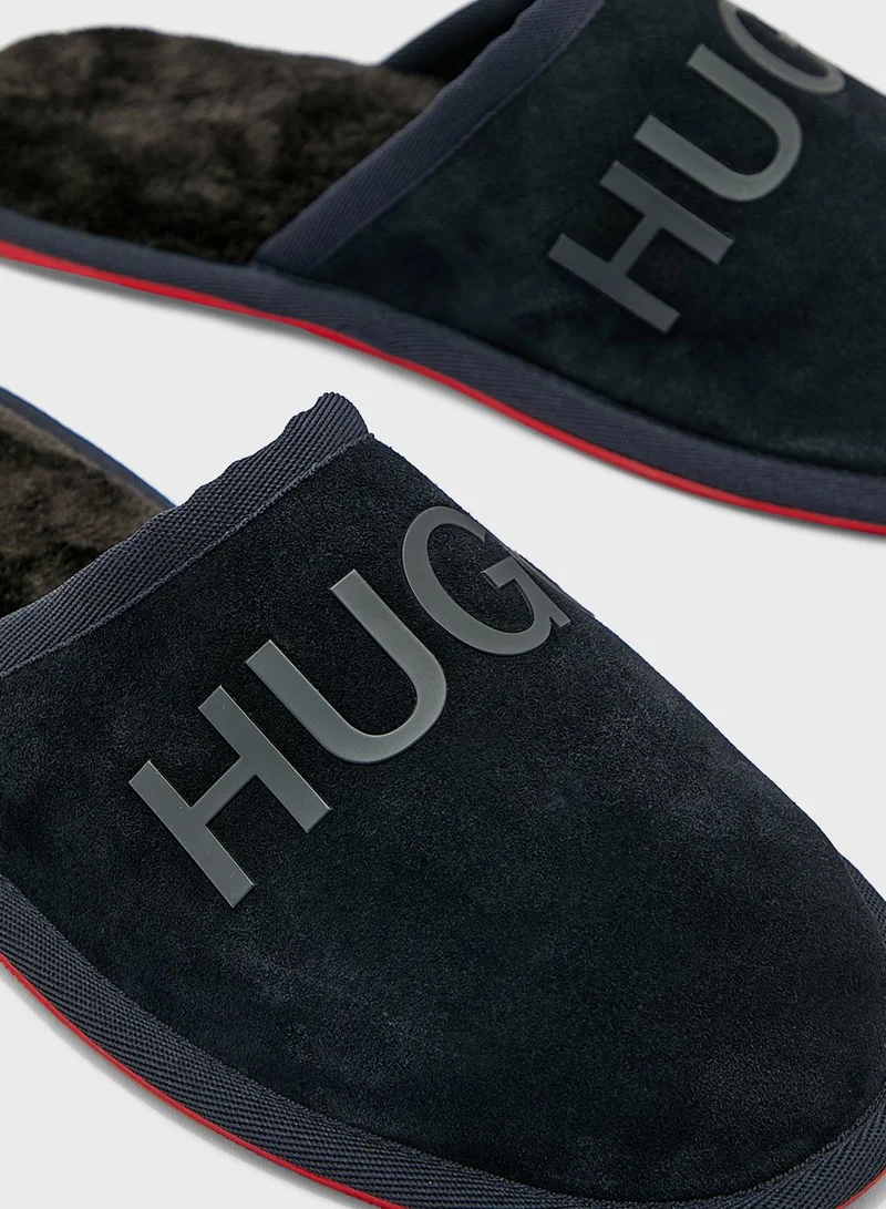 HUGO Lgoo Bedroom Slippers